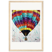 Load image into Gallery viewer, Going Up Print Wooden Framed