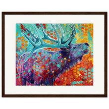 Load image into Gallery viewer, Looking for love Print Wooden Framed