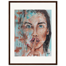 Load image into Gallery viewer, Work In Progress Print Wooden Framed