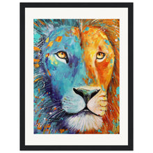 Load image into Gallery viewer, Lionheart Wooden Framed Print