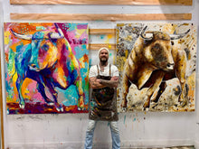 Load image into Gallery viewer, Bronze Bull Original