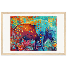 Load image into Gallery viewer, Bye-Son Print Wooden Framed