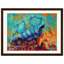 Load image into Gallery viewer, Slow Poke Print Wooden Framed