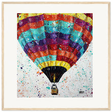 Load image into Gallery viewer, Going Up Print Wooden Framed