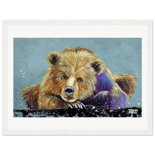 Load image into Gallery viewer, Taking A Break Print Wooden Framed