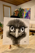 Load image into Gallery viewer, Sepia Emu sold