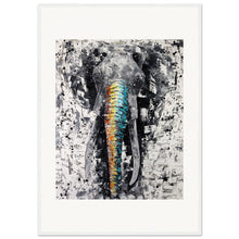 Load image into Gallery viewer, Colorful Trunk Wooden Framed Print
