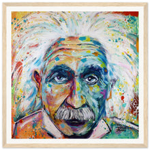 Load image into Gallery viewer, Albert 3.0 Wooden Framed Print