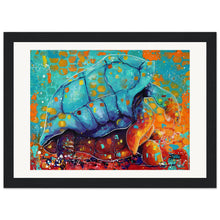 Load image into Gallery viewer, Slow Poke Print Wooden Framed