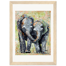 Load image into Gallery viewer, Lucky Love Print Wooden Framed