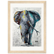 Load image into Gallery viewer, The Door Swings Both Ways 2 of 2 Wooden Framed Print