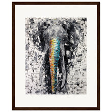 Load image into Gallery viewer, Colorful Trunk Wooden Framed Print
