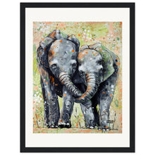 Load image into Gallery viewer, Lucky Love Print Wooden Framed