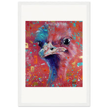 Load image into Gallery viewer, Double Bubble Print Wooden Framed