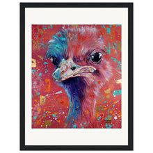 Load image into Gallery viewer, Double Bubble Print Wooden Framed