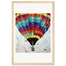 Load image into Gallery viewer, Going Up Print Wooden Framed