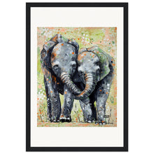 Load image into Gallery viewer, Lucky Love Print Wooden Framed