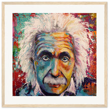 Load image into Gallery viewer, Albert 4.0 Wooden Framed Print