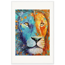 Load image into Gallery viewer, Lionheart Wooden Framed Print