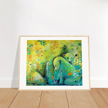 Load image into Gallery viewer, I Love you Print Wooden Framed