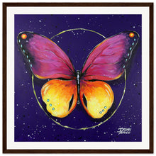 Load image into Gallery viewer, Night Beacon Wooden Framed Print
