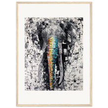 Load image into Gallery viewer, Colorful Trunk Wooden Framed Print