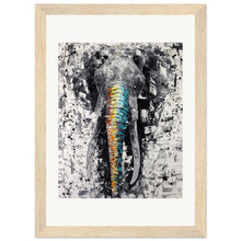 Load image into Gallery viewer, Colorful Trunk Wooden Framed Print