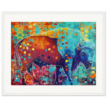 Load image into Gallery viewer, Bye-Son Print Wooden Framed