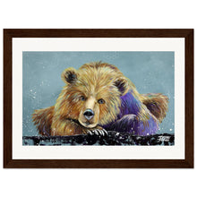 Load image into Gallery viewer, Taking A Break Print Wooden Framed
