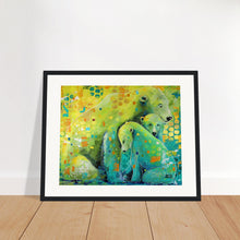Load image into Gallery viewer, I Love you Print Wooden Framed