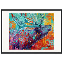 Load image into Gallery viewer, Looking for love Print Wooden Framed