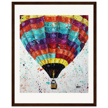 Load image into Gallery viewer, Going Up Print Wooden Framed