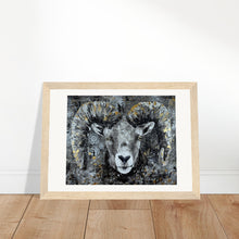 Load image into Gallery viewer, There Is Gold On Them Hills Print Wooden Framed