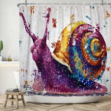 Load image into Gallery viewer, I’ve Been Working On A Snailroad Shower Curtain