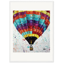 Load image into Gallery viewer, Going Up Print Wooden Framed