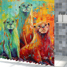 Load image into Gallery viewer, Your Otter Be kidding me Shower Curtain