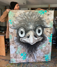 Load image into Gallery viewer, Emu and Teal sold