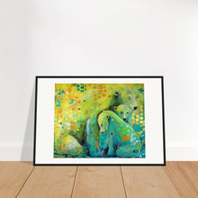 Load image into Gallery viewer, I Love you Print Wooden Framed
