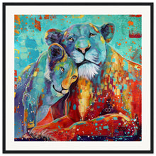 Load image into Gallery viewer, Wild Love Wooden Framed Print