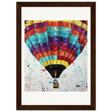 Load image into Gallery viewer, Going Up Print Wooden Framed