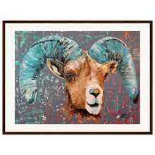 Load image into Gallery viewer, Bighorn Wooden Framed Print