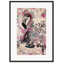 Load image into Gallery viewer, Flamingo Wooden Framed Print