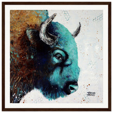 Load image into Gallery viewer, Side Eye Sam Print Wooden Framed
