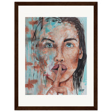 Load image into Gallery viewer, Work In Progress Print Wooden Framed
