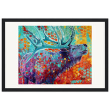 Load image into Gallery viewer, Looking for love Print Wooden Framed