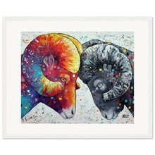 Load image into Gallery viewer, When Opposites Collide Print Wooden Framed