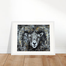 Load image into Gallery viewer, There Is Gold On Them Hills Print Wooden Framed