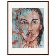 Load image into Gallery viewer, Work In Progress Print Wooden Framed