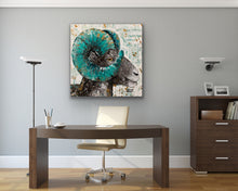 Load image into Gallery viewer, Emerald and Gold Big Horn sold