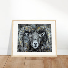 Load image into Gallery viewer, There Is Gold On Them Hills Print Wooden Framed